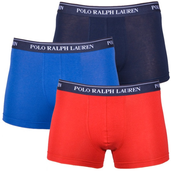 3PACK ανδρικό σορτς μποξεράκι Ralph Lauren πολύχρωμο (V9PK3)