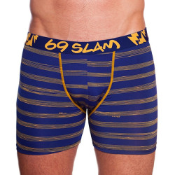 Ανδρικά σορτς μποξεράκια 69SLAM fit stripes navy