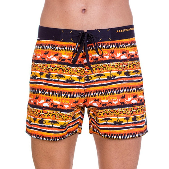 Ανδρικά μαγιό 69SLAM Short Boardshort Classic Savana Orange