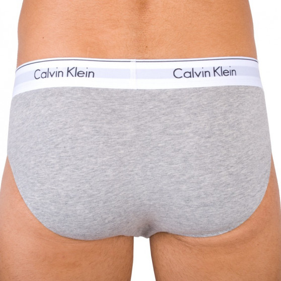 2PACK ανδρικό σλιπ Calvin Klein πολύχρωμο (NB1084A - BHY)