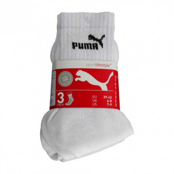 3PACK κάλτσες Puma λευκές (241005001 300)