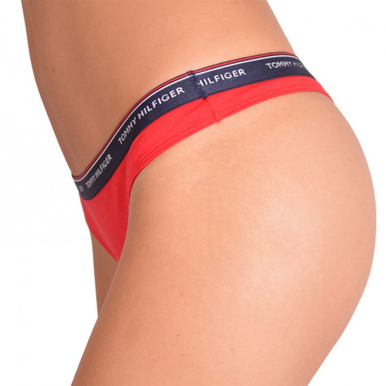 3PACK γυναικείο στρινγκ Tommy Hilfiger πολύχρωμο (UW0UW00048 012)