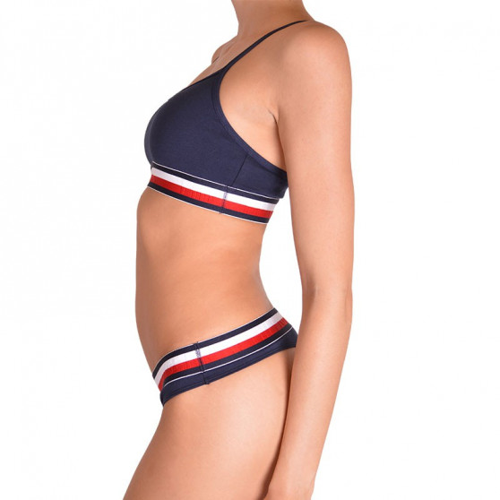 Γυναικείο σουτιέν Tommy Hilfiger σκούρο μπλε (UW0UW00425 416)