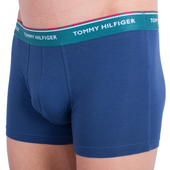 3PACK ανδρικό σορτς μποξεράκι Tommy Hilfiger σκούρο μπλε (1U87903842 358)