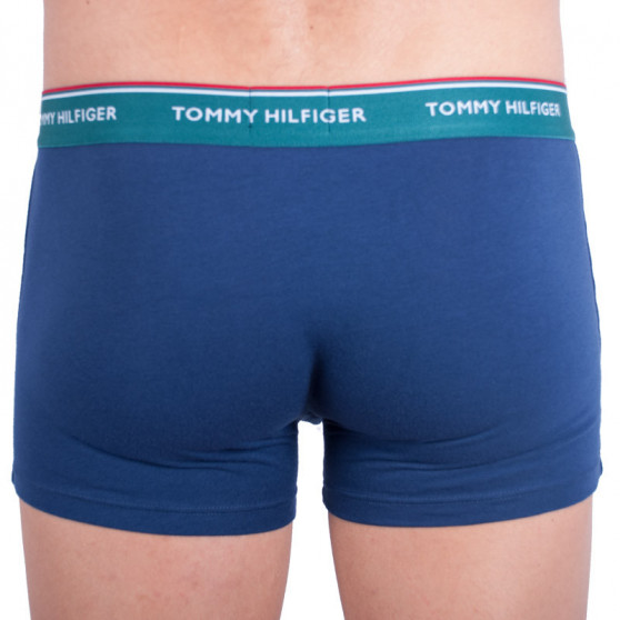 3PACK ανδρικό σορτς μποξεράκι Tommy Hilfiger σκούρο μπλε (1U87903842 358)