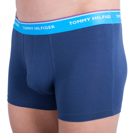 3PACK ανδρικό σορτς μποξεράκι Tommy Hilfiger σκούρο μπλε (1U87903842 358)