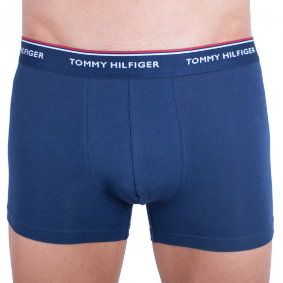 3PACK ανδρικό σορτς μποξεράκι Tommy Hilfiger σκούρο μπλε (1U87903842 358)