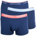 3PACK ανδρικό σορτς μποξεράκι Tommy Hilfiger σκούρο μπλε (1U87903842 423)