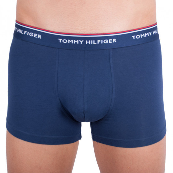 3PACK ανδρικό σορτς μποξεράκι Tommy Hilfiger σκούρο μπλε (1U87903842 423)