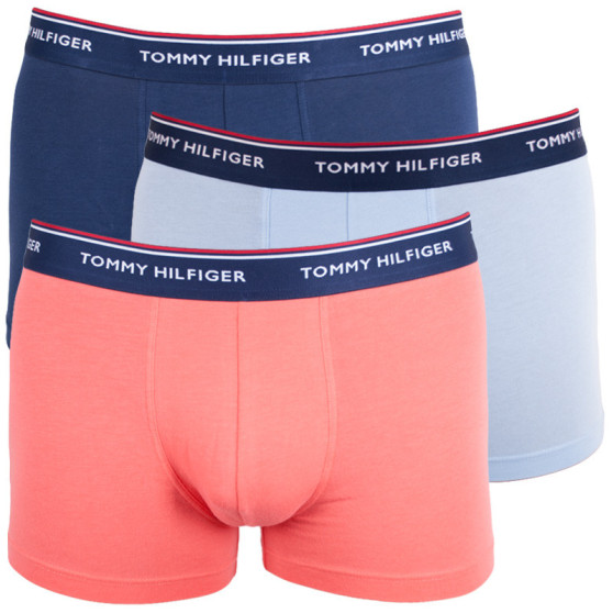 3PACK ανδρικό σορτς μποξεράκι Tommy Hilfiger πολύχρωμο (1U87903842 424)