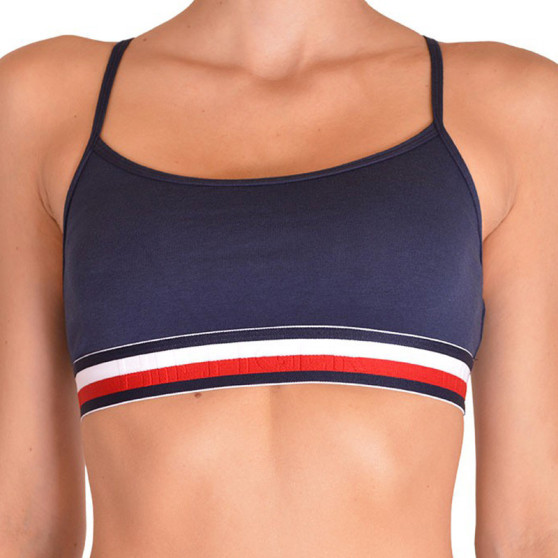 Γυναικείο σουτιέν Tommy Hilfiger σκούρο μπλε (UW0UW00425 416)