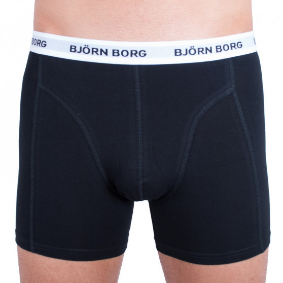 3PACK ανδρικό σορτς μποξεράκι Bjorn Borg μαύρο (9999-1028-90011)