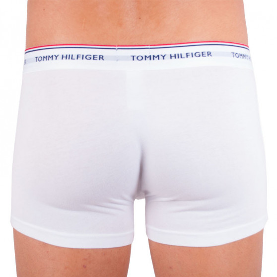 3PACK ανδρικό σορτς μποξεράκι Tommy Hilfiger λευκό (1U87903842 100)