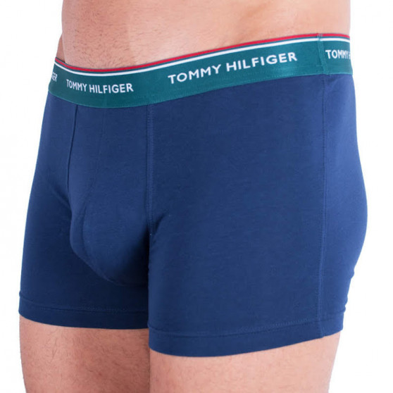 3PACK ανδρικό σορτς μποξεράκι Tommy Hilfiger σκούρο μπλε (1U87903842 638)