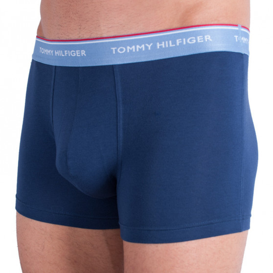 3PACK ανδρικό σορτς μποξεράκι Tommy Hilfiger σκούρο μπλε (1U87903842 890)