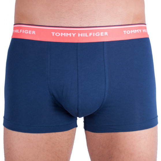 3PACK ανδρικό σορτς μποξεράκι Tommy Hilfiger σκούρο μπλε (1U87903842 890)