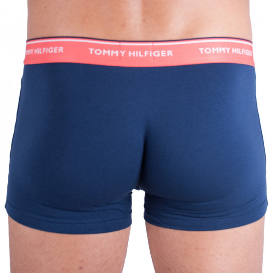 3PACK ανδρικό σορτς μποξεράκι Tommy Hilfiger σκούρο μπλε (1U87903842 890)