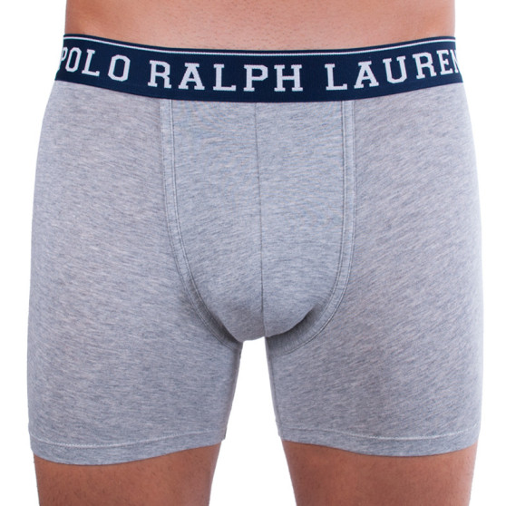 Ανδρικό σορτς μποξεράκι Ralph Lauren γκρι (714715359003)