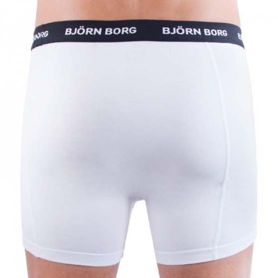 3PACK ανδρικό σορτς μποξεράκι Bjorn Borg λευκό (9999-1028-00011)