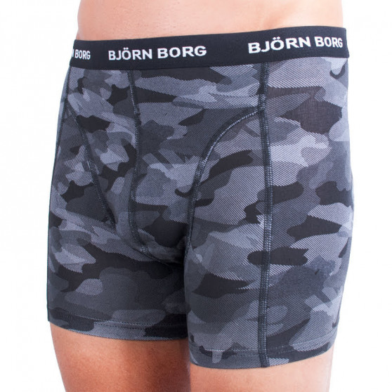 3PACK ανδρικό σορτς μποξεράκι Bjorn Borg πολύχρωμο (9999-1132-90651)