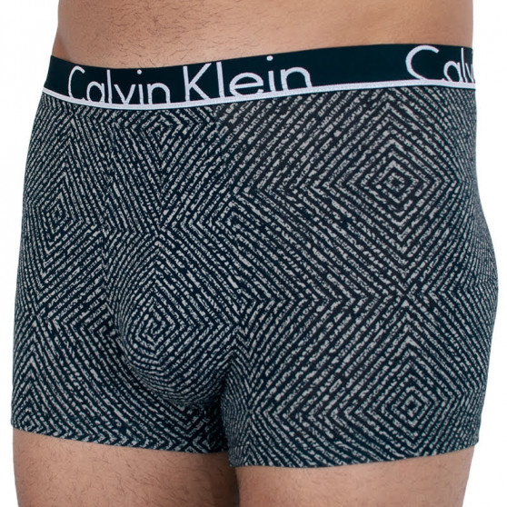 2PACK ανδρικό σορτς μποξεράκι Calvin Klein μαύρο (NU8643A-6NS)