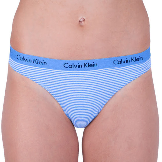 Γυναικείο στρινγκ Calvin Klein πολύχρωμο (D1617E-PYZ)