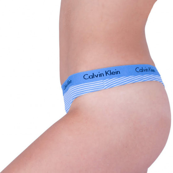 Γυναικείο στρινγκ Calvin Klein πολύχρωμο (D1617E-PYZ)