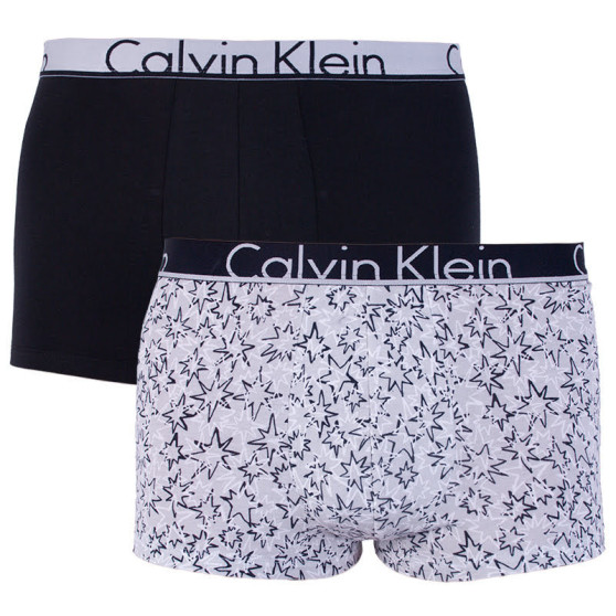 2PACK ανδρικό σορτς μποξεράκι Calvin Klein πολύχρωμο (NB1414A-FJD)