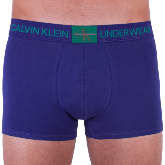 Ανδρικό σορτς μποξεράκι Calvin Klein μπλε (NB1678A-XS6)