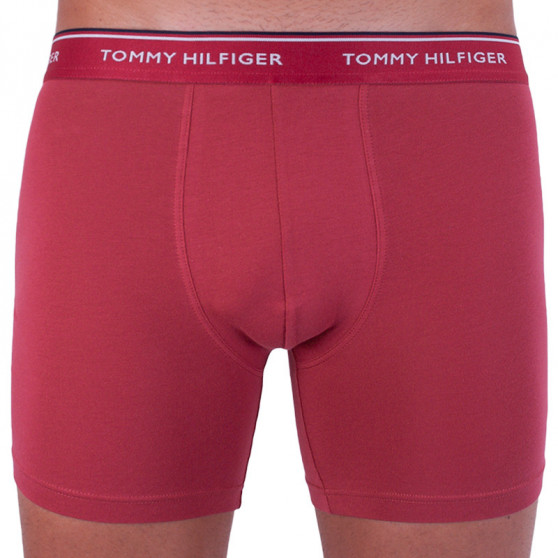 3PACK ανδρικό σορτς μποξεράκι Tommy Hilfiger πολύχρωμο (UM0UM00010 071)