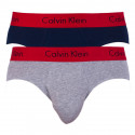 2PACK ανδρικό σλιπ Calvin Klein πολύχρωμο (NB1462A-JDY)