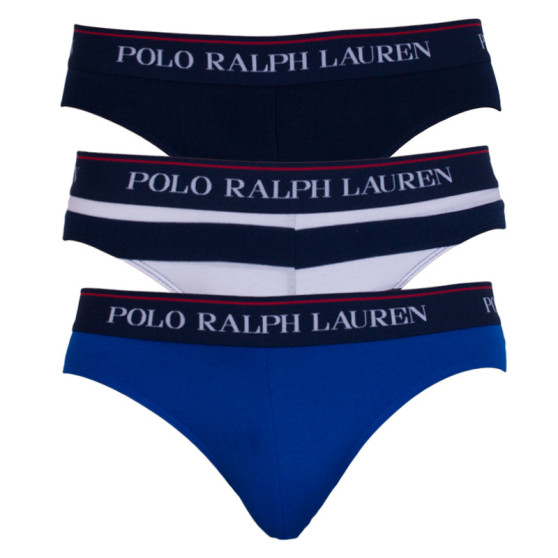 3PACK ανδρικό σλιπ Ralph Lauren πολύχρωμο (714730604001)