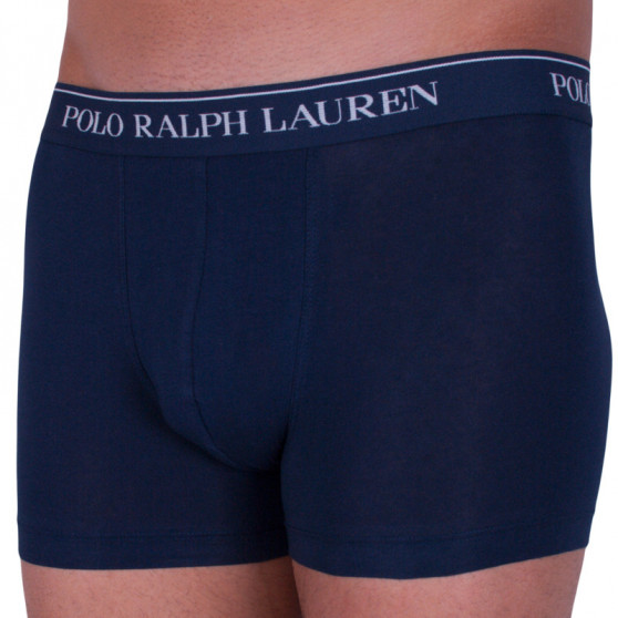 3PACK ανδρικό σορτς μποξεράκι Ralph Lauren σκούρο μπλε (714513424006)