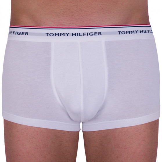 3PACK ανδρικό σορτς μποξεράκι Tommy Hilfiger λευκό (1U87903841 100)