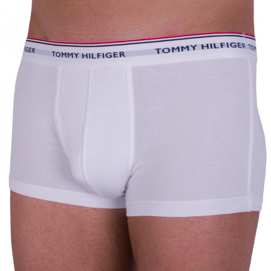 3PACK ανδρικό σορτς μποξεράκι Tommy Hilfiger λευκό (1U87903841 100)