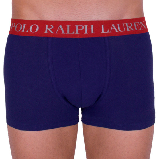 Ανδρικό σορτς μποξεράκι Ralph Lauren μοβ (714661553017)