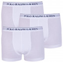 3PACK ανδρικό σορτς μποξεράκι Ralph Lauren λευκό (714513424001)