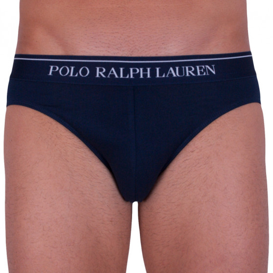 3PACK ανδρικό σλιπ Ralph Lauren μπλε (714513423005)