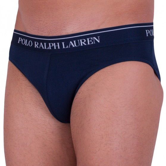 3PACK ανδρικό σλιπ Ralph Lauren μπλε (714513423005)