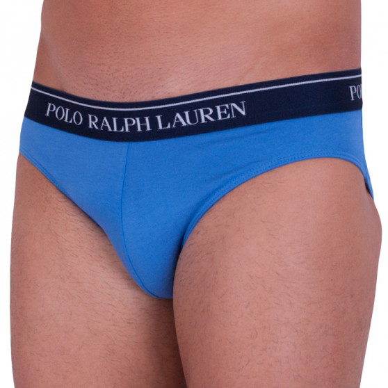 3PACK ανδρικό σλιπ Ralph Lauren μπλε (714513423005)