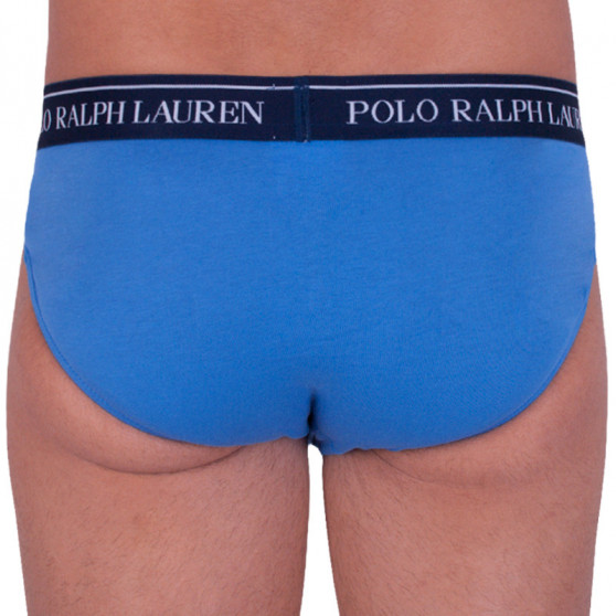 3PACK ανδρικό σλιπ Ralph Lauren μπλε (714513423005)