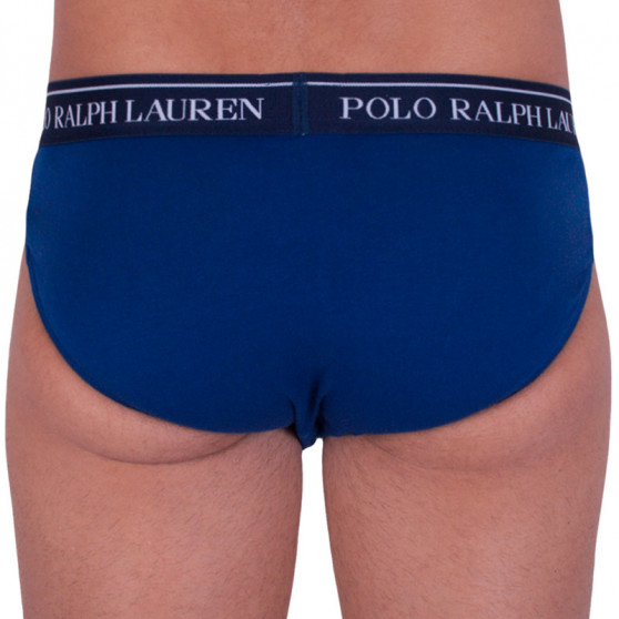 3PACK ανδρικό σλιπ Ralph Lauren μπλε (714513423005)