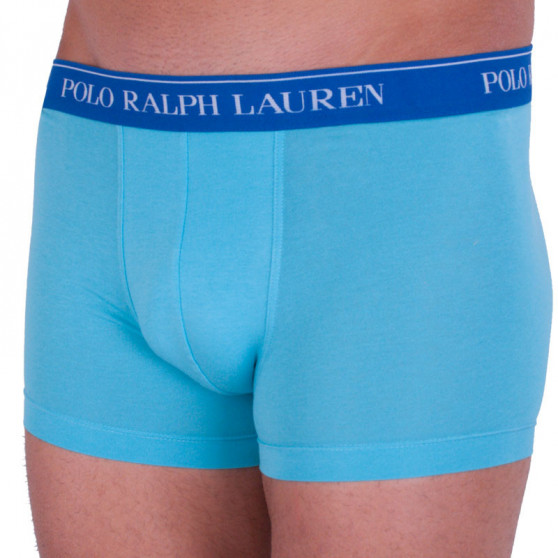 3PACK ανδρικό σορτσάκι μποξεράκι Ralph Lauren μπλε (714662050011)