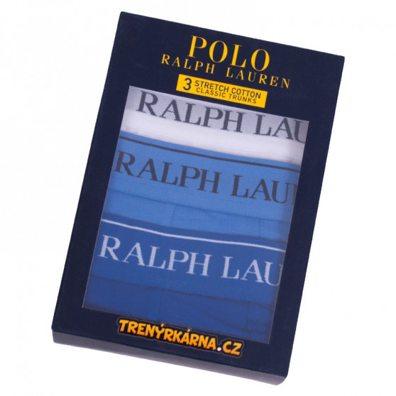 3PACK ανδρικό σορτς μποξεράκι Ralph Lauren πολύχρωμο (714662050004)