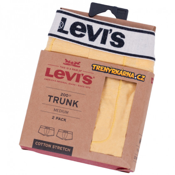 2PACK ανδρικό σορτς μποξεράκι Levis πολύχρωμο (995002001 260)