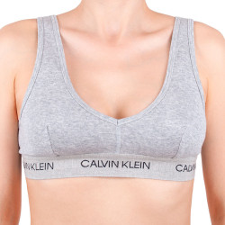 Γυναικείο σουτιέν Calvin Klein γκρι (QF5251E-020)