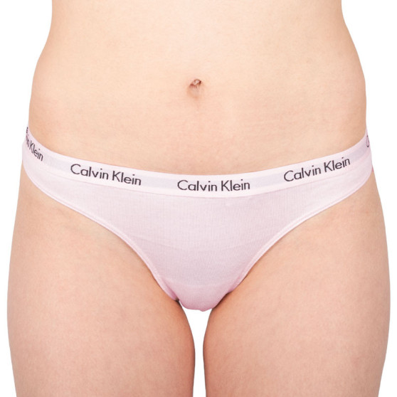 Γυναικείο στρινγκ Calvin Klein ροζ (D1617E-2NT)