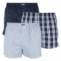 3PACK ανδρικό σορτς Calvin Klein classic fit πολύχρωμο (U1732A-TMM)