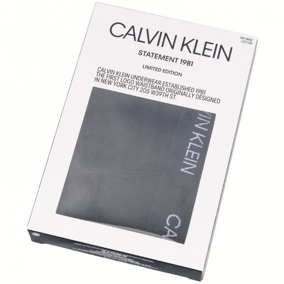 Ανδρικό σλιπ Calvin Klein μαύρο (NB1810A-001)