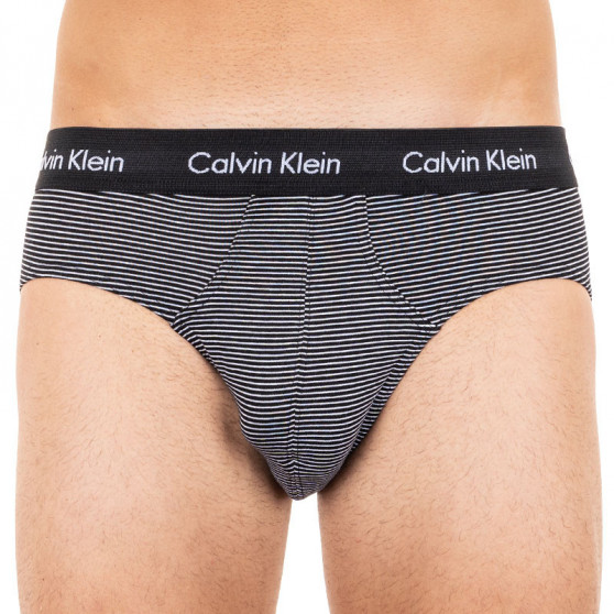 3PACK ανδρικό σλιπ Calvin Klein πολύχρωμο (U2661G-IOT)